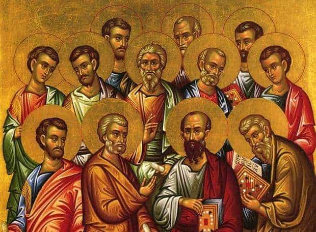 30 Haziran'da Yunan Ortodoks Kilisesi On iki Kutsal Havari'nin Synaxis'ini Anıyor