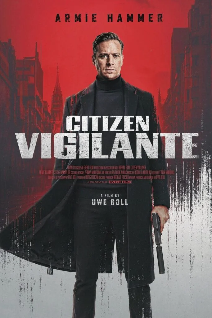 Armie Hammer's Citizen Vigilante Released on X After Germany Blocks Cinema Screenings