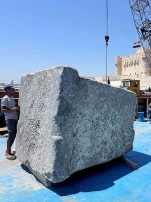 Arkeologlar İskenderiye Feneri'nin Parçalarını Akdeniz Tabanında Buldu