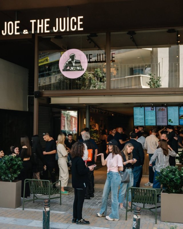 Joe and The Juice Yunanistan'daki İlk Şubesini Atina'da Açtı
