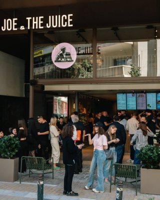 Joe and The Juice Yunanistan'daki İlk Şubesini Atina'da Açtı