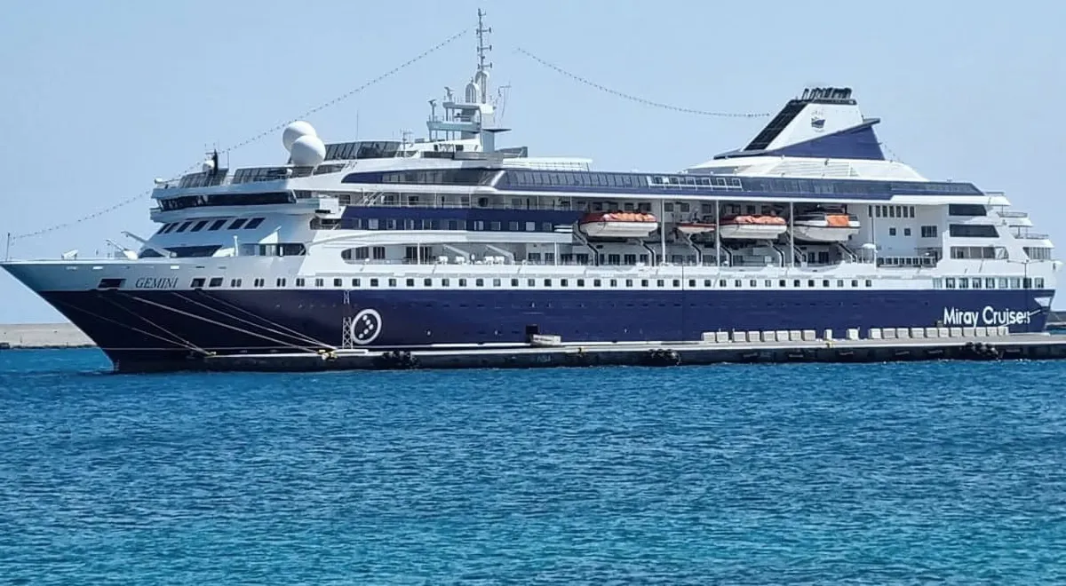 Miray Cruises'ın Mali Zorlukları Artarken Gemini Yolcu Gemisi Yunanistan'da Alıkonuldu