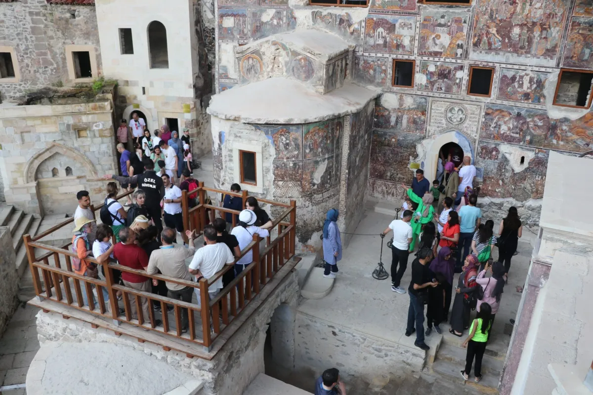 Sümela Manastırı'nda Ziyaretçi Rekoru