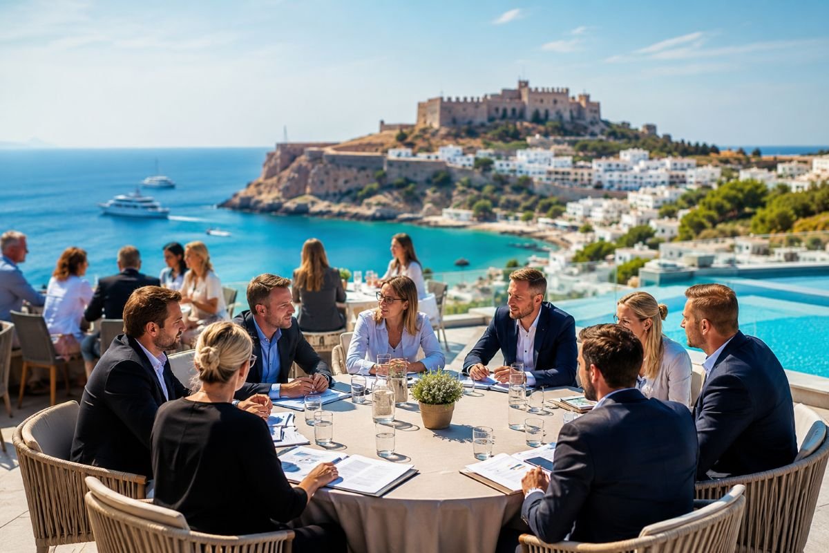 Almanya, Yunanistan, Avusturya ve İspanya ile Güç Birliği Yapıyor: RTG, 200 Turizm Profesyonelini Rodos'ta Buluşturuyor