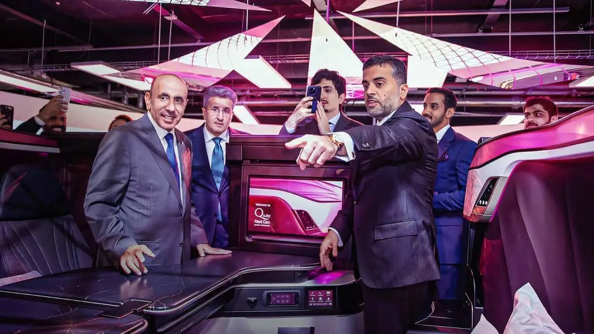 Qatar Airways, Qsuite Next Gen ile Daha Büyük Süitler ve Starlink Wi-Fi Sunuyor