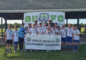 Twin Tiers U14 Erkek Takımı Greece United Turnuvası'nda Şampiyon Oldu