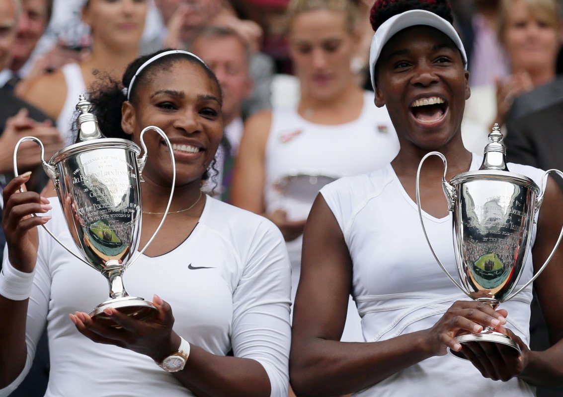 Williams Kardeşler Wimbledon'da Yeniden Bir Arada: Toplam Yaşları 90