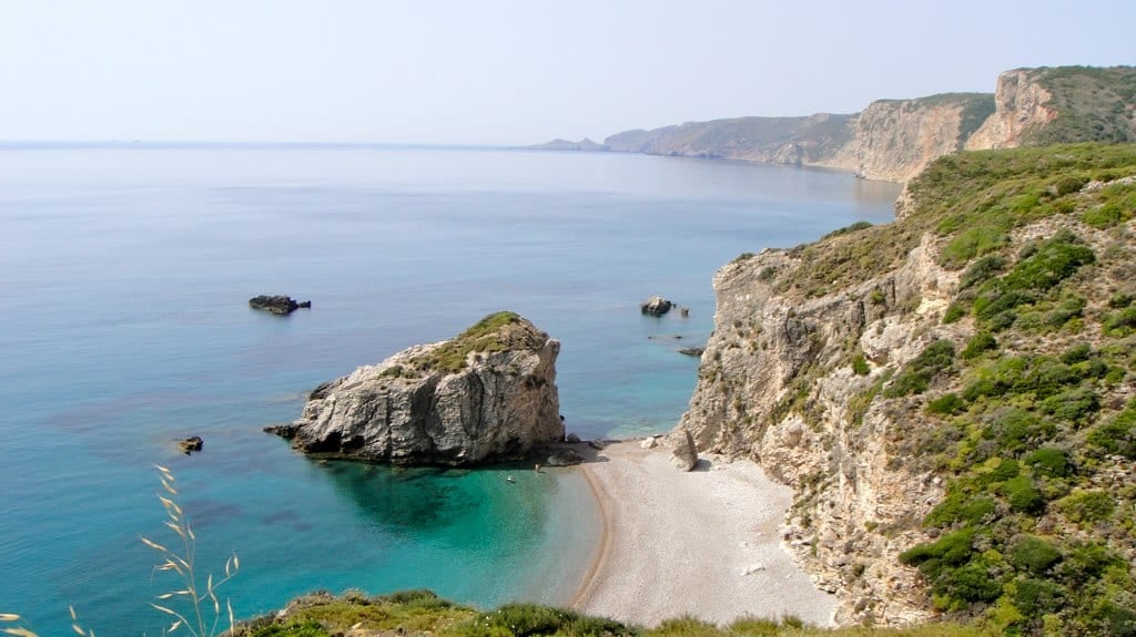 Yunanistan'ın Kythira Adası, Kaladi Plajı