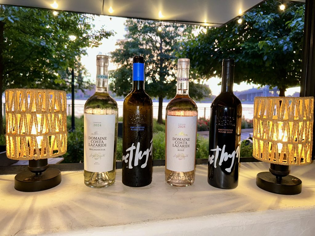 Domaine Costa Lazaridi wines Drama region Northern Greece