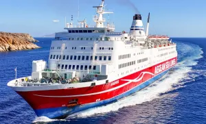 Ege Deniz Hatları, Zorlu Pazar Koşulları Ardından Anemos Feribotunu Sattı