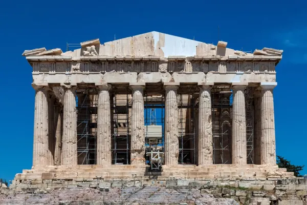 Yunanistan, Parthenon'un Yüzyıllardır Görülmeyen Batı Cephesini Aslına Uygun Olarak Restore Etti