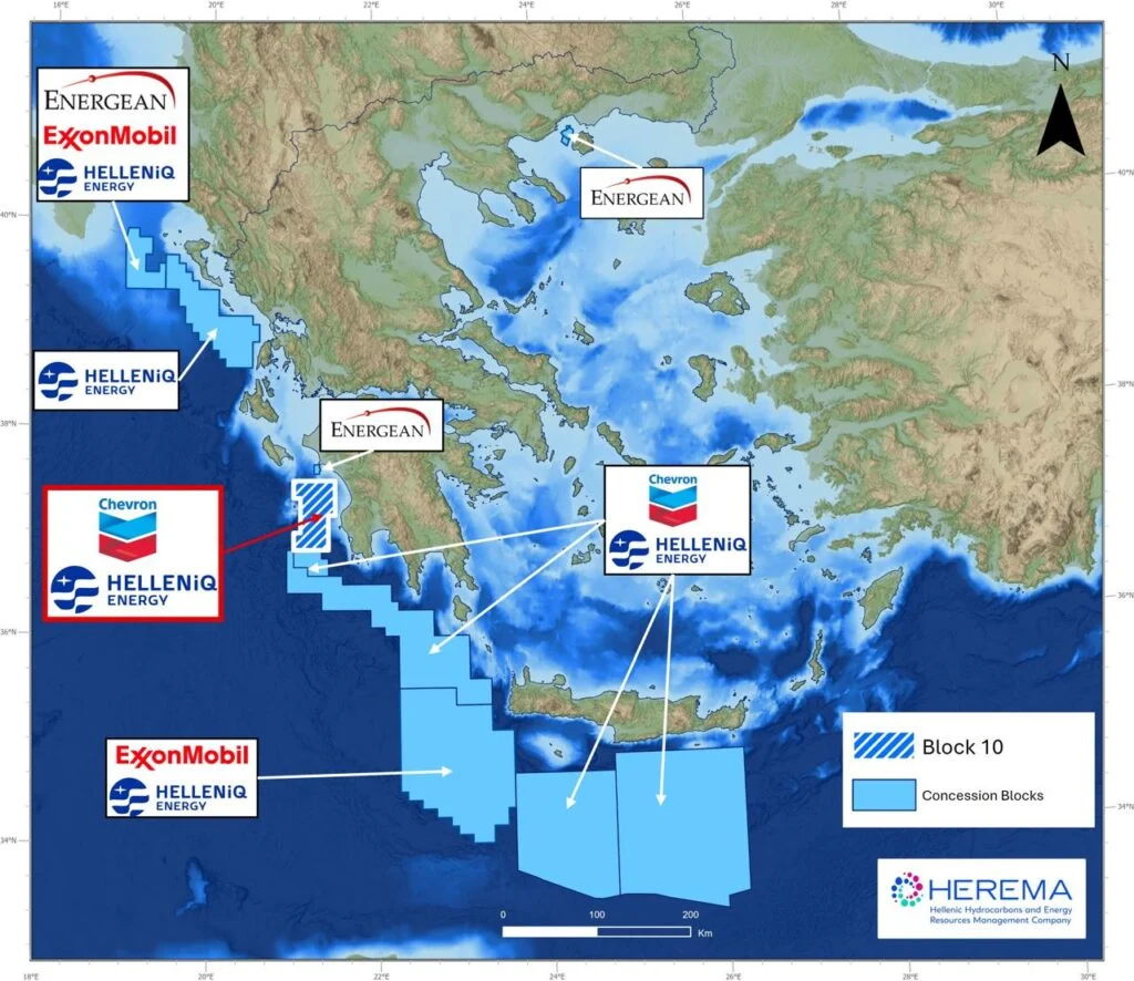 Yunanistan Chevron Blok 10 Anlaşması