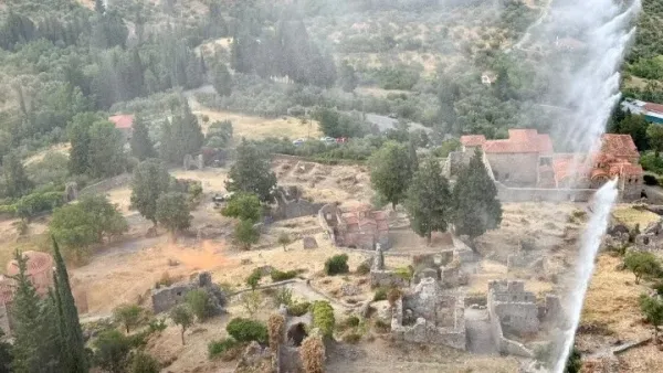 Yunanistan Arkeolojik Alanlar İçin Yangın Yönetmeliği Çıkardı