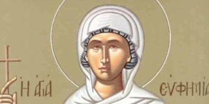 Kilise, Büyük Şehit Azize Euphemia'yı Anıyor