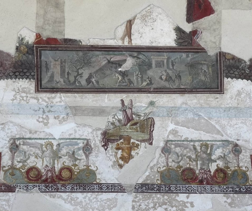 Pompeii'deki Antik Dionysos Tavanı Restore Edildi