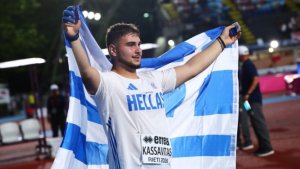 Yunan Çekiç Atıcı Petros Kassavitas'tan Gümüş Madalya