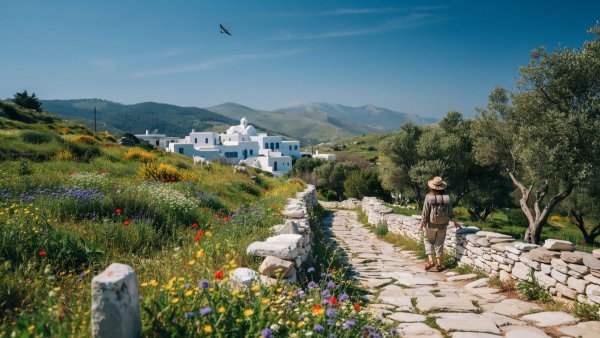 Andros, Sürdürülebilir Turizmde Öncü Oluyor: Antik Patikalar Unutulmuş Bir Akdeniz Hazinesini Gün Yüzüne Çıkarıyor