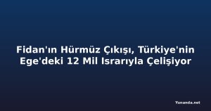 Fidan'ın Hürmüz Çıkışı, Türkiye'nin Ege'deki 12 Mil Israrıyla Çelişiyor
