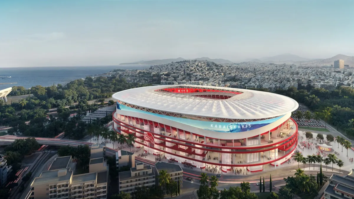Olympiakos, Yunanistan'ın En Büyük Stadyumu İçin 250 Milyon Avroluk Planını Açıkladı