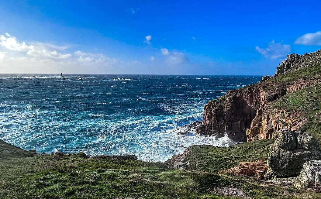 Birleşik Krallık, Cornwall'daki Land's End
