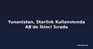 Yunanistan, Starlink Kullanımında AB'de İkinci Sırada