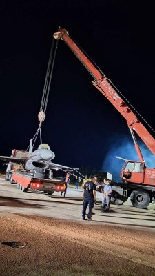 Yunan Hava Kuvvetleri'nin Zakynthos'ta Acil İniş Yapan F-16'sı Onarılıp Hizmete Dönecek