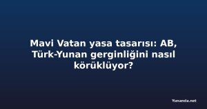 Mavi Vatan yasa tasarısı: AB, Türk-Yunan gerginliğini nasıl körüklüyor?