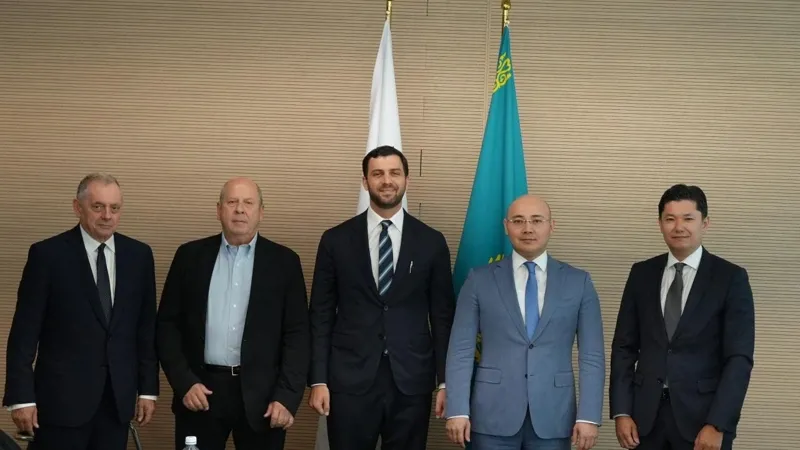 Kazakistan ve Yunan METLEN Grubu Yeni Yatırım Fırsatlarını Değerlendirdi