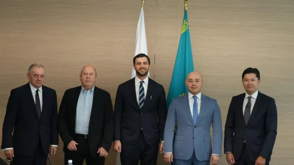 Kazakistan ve Yunan METLEN Grubu Yeni Yatırım Fırsatlarını Değerlendirdi