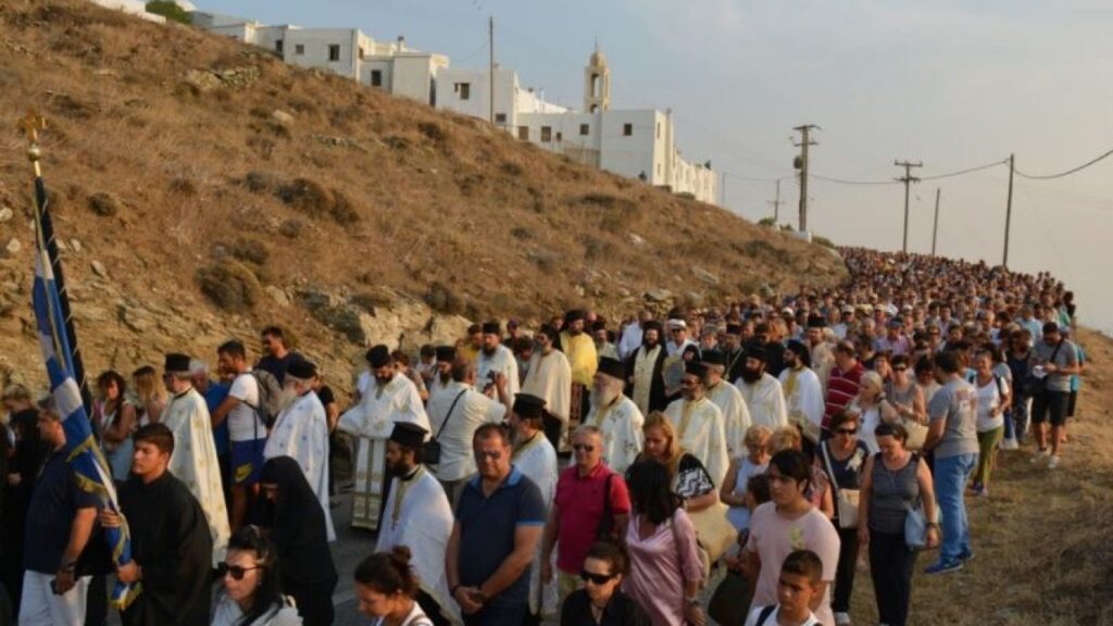 July 23- Feast Day of Agia Pelagia tis Tinou
