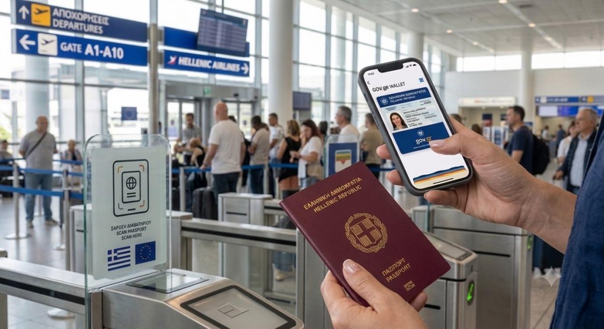 Yunanistan'da Pasaportlar Artık Gov.gr Wallet Uygulamasında