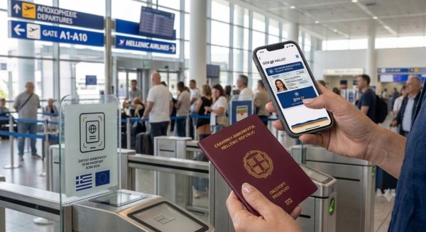 Yunanistan'da Pasaportlar Artık Gov.gr Wallet Uygulamasında