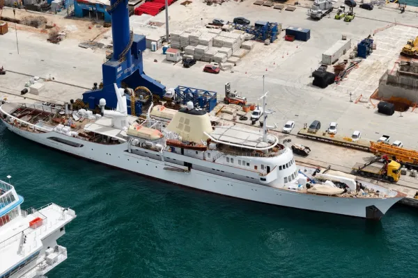 Efsanevi Yat Christina O, Restorasyon Çalışmaları İçin İtalya'ya Yola Çıktı