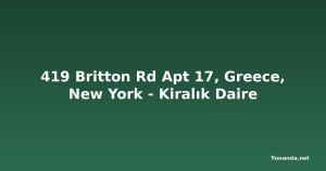 419 Britton Rd Apt 17, Greece, New York - Kiralık Daire