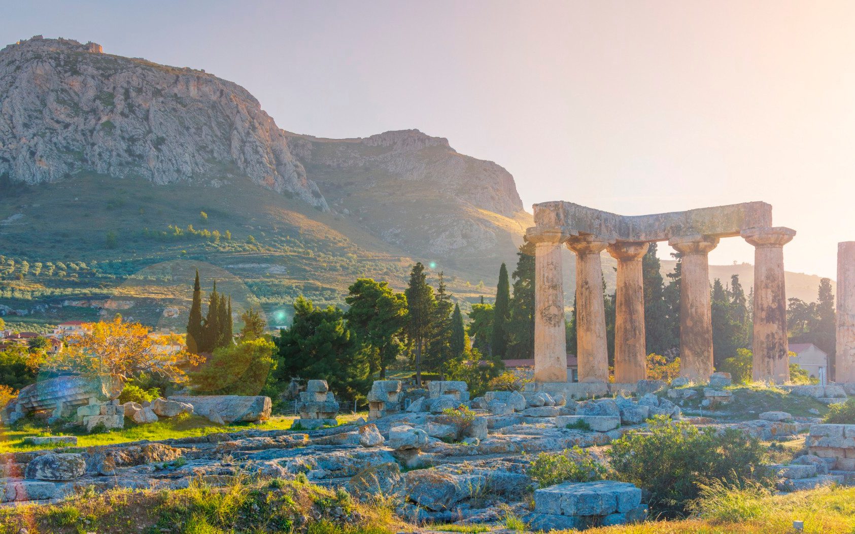 Apollon Tapınağı kalıntıları
