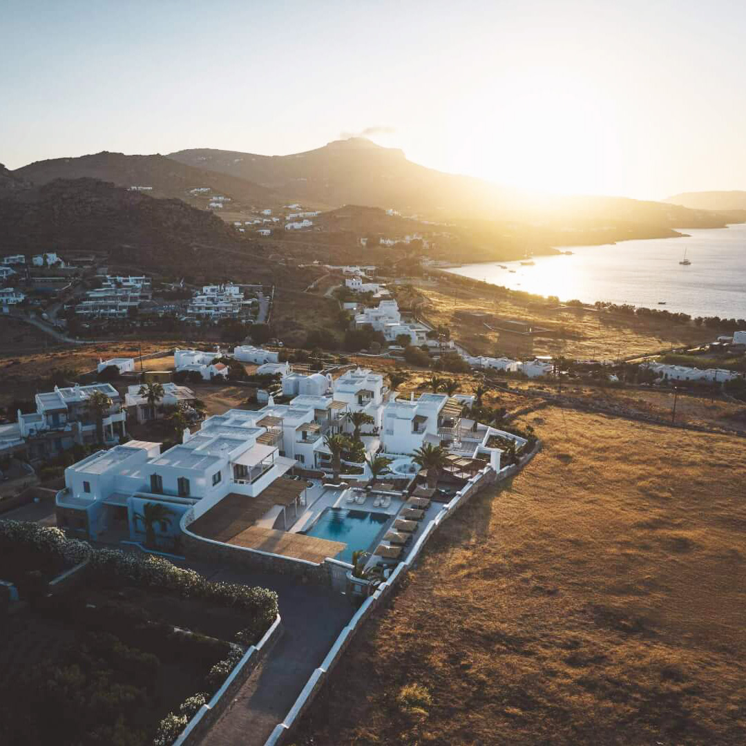 On the eastern side of Mykonos, Kalafatis Beach is a less touristy, family-friendly alternative to the island's party scene. © Numo Mykonos