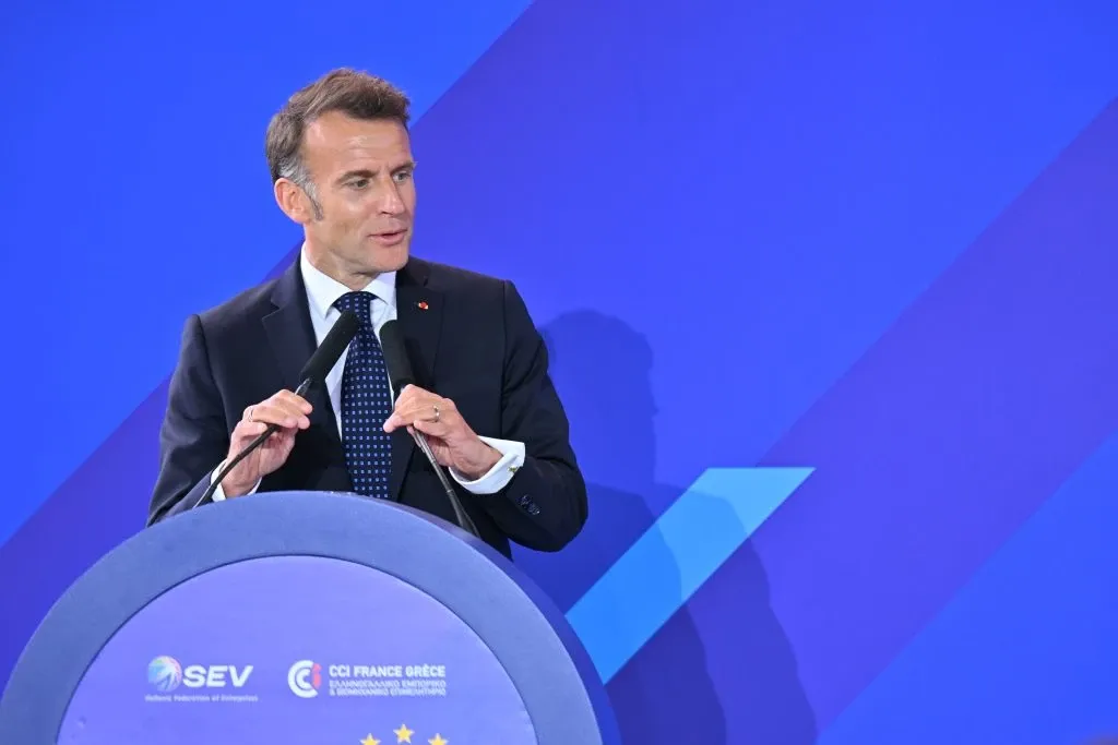 Macron: Yunanistan Ekonomik İlerleme Modeli