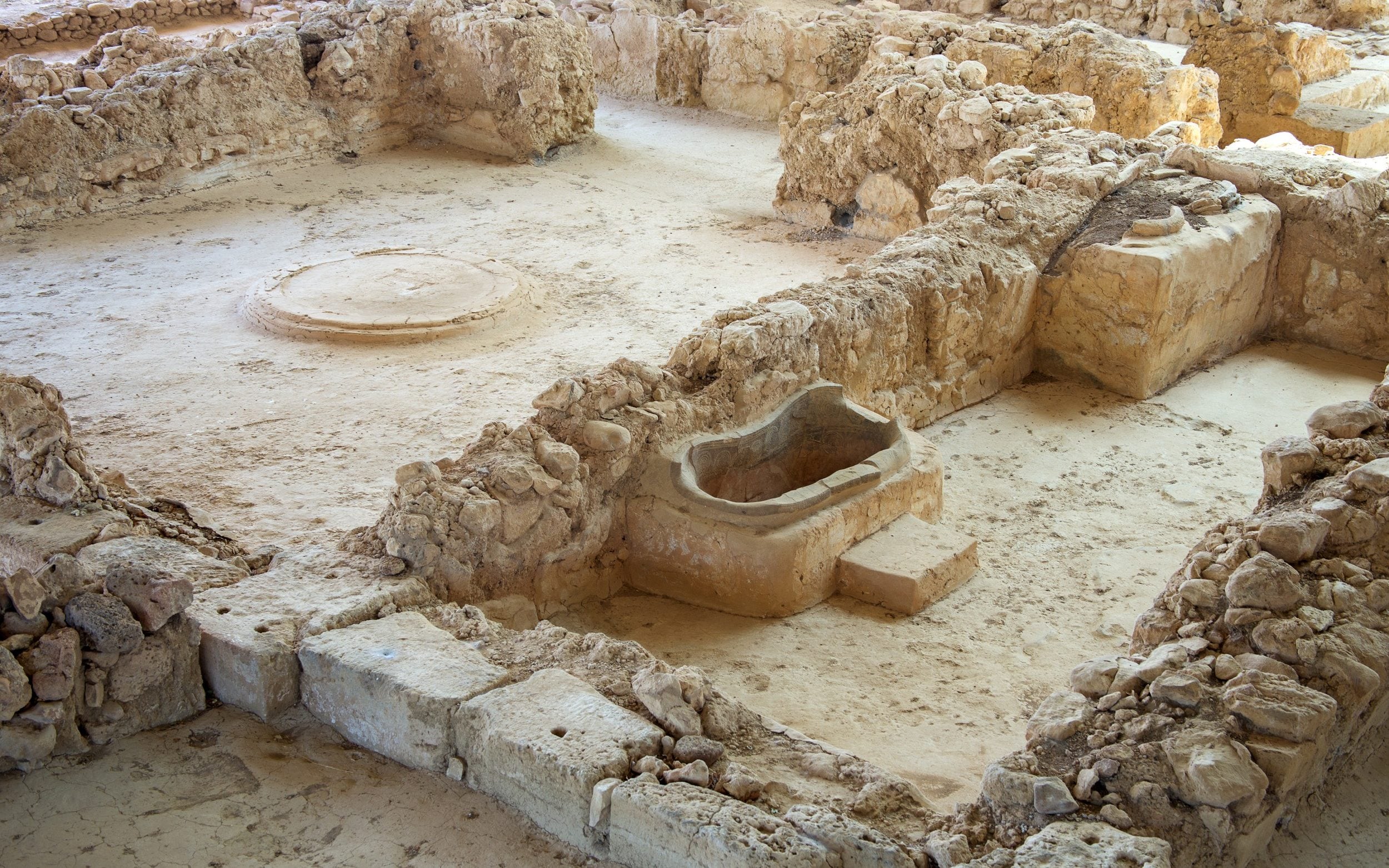 Peloponez, Pylos'taki Kral Nestor Sarayı kalıntıları