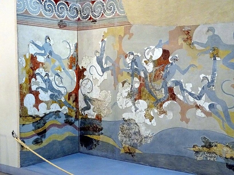 Santorini'den İndus'a: Minoan Freskleri Yunanistan'ın Hindistan'la Erken Ticaretini Ortaya Koyuyor