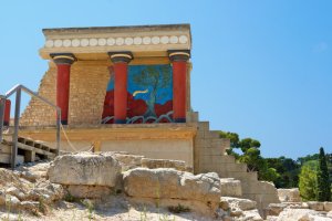 Knossos Arkeolojik Alanı Sıcak Hava Dalgası Nedeniyle Ziyarete Kapatıldı