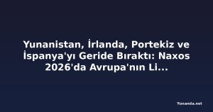 Yunanistan, İrlanda, Portekiz ve İspanya'yı Geride Bıraktı: Naxos 2026'da Avrupa'nın Lider Ada Turizm Destinasyonu Seçildi
