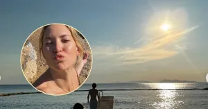Kate Hudson Yunanistan'a Döndü: Atina'da Ailecek Yaz Tatili