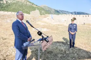 Yunanistan Cumhurbaşkanı Tasulas, Tarihi Souli Kalesi'nin Restorasyonunu Açtı