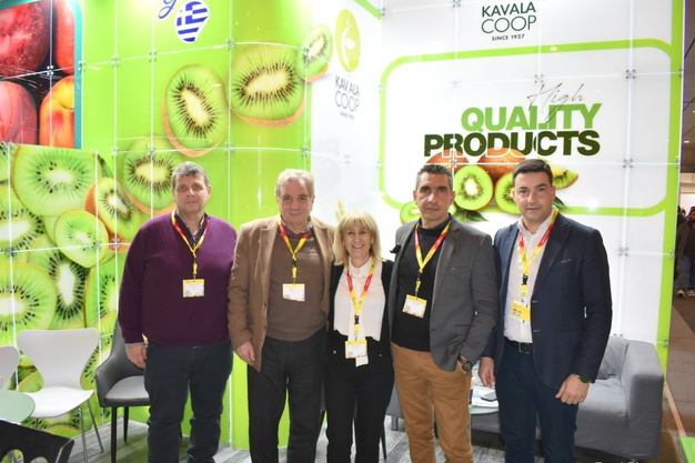 Savvas Argyrakis ve Kavala Coop ekibi Fruit Logistica 2026'da