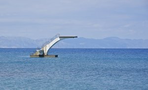 Rodos'un Tarihi "Trampolino" Platformu Halka Kapatıldı