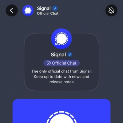 Signal, Artan Oltalama Saldırılarına Karşı Doğrulanmış Resmi Sohbet Özelliğini Başlattı
