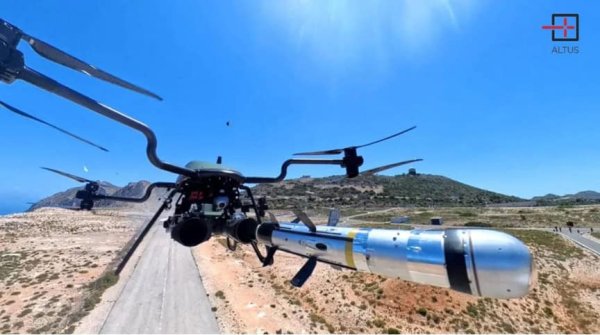 Yunanistan'ın İlk Silahlı Savaş Drone'u Kerveros Küresel Sahneye Çıkıyor