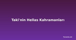 Taki'nin Hellas Kahramanları
