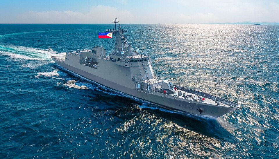HD Hyundai Heavy Industries tarafından inşa edilen ve daha sonra Filipinler'e satılan fırkateyn