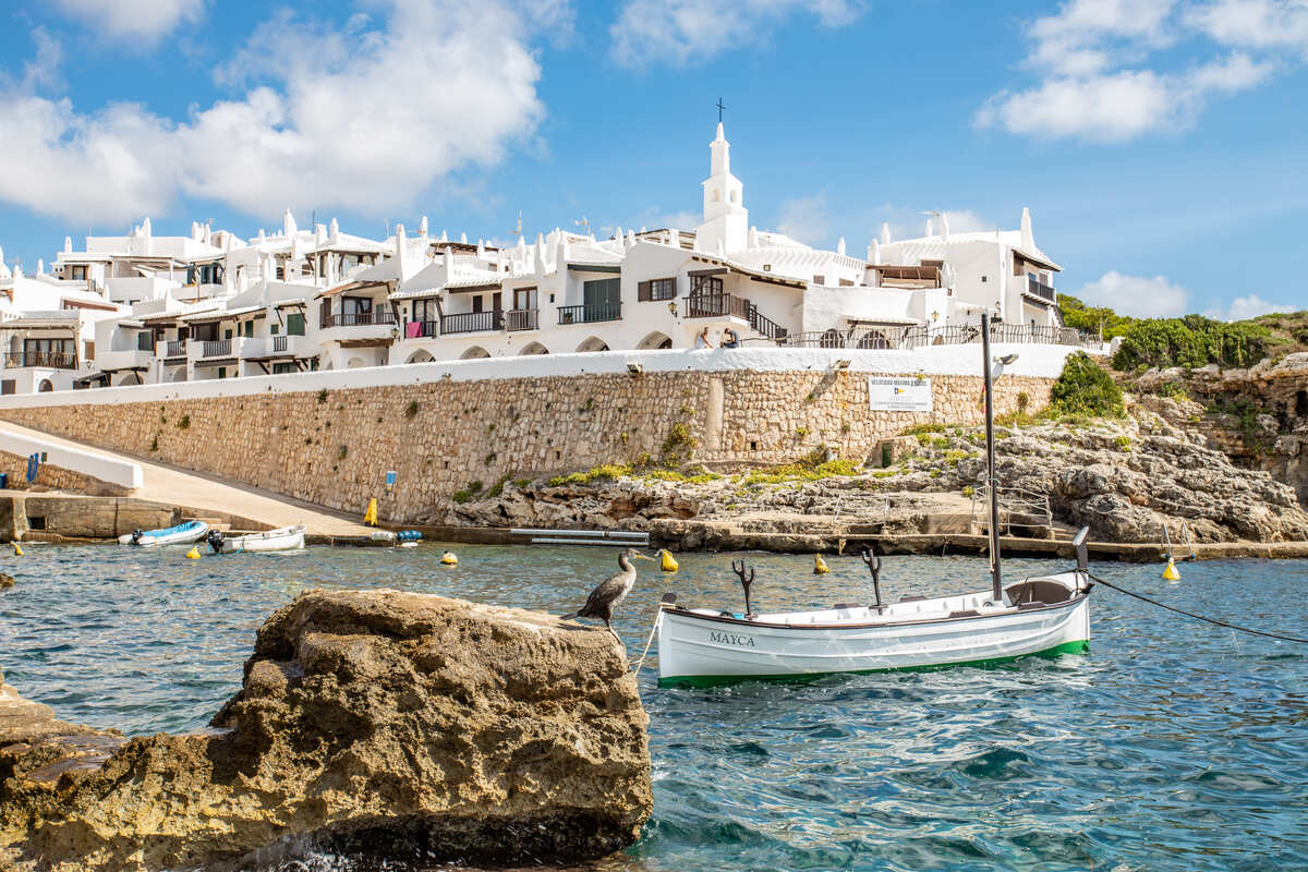 Binibequer Vell In Menorca, Spain